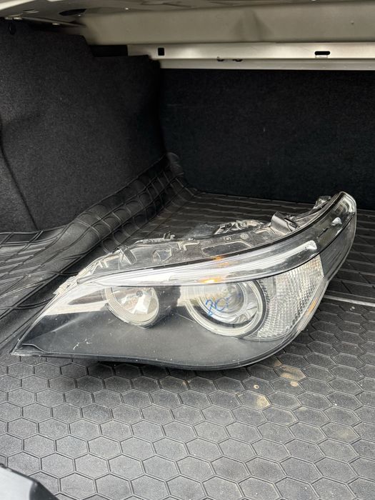 Ляв фар за bmw e60 pre-face