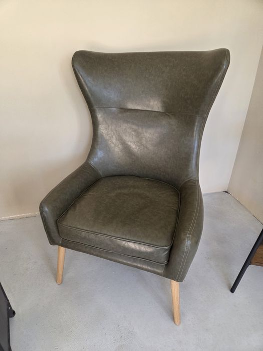 Луксозно кресло от еко кожа