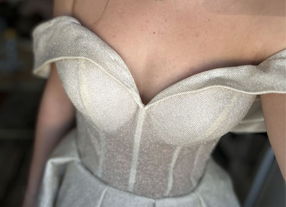 Rochie de mireasa printesa/cinderella cu trena Ayes Moda Haute Couture