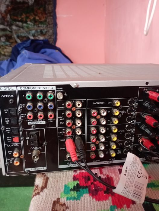 Vand amplituner Sony amplificator JVS boxe AKAI  și boxe Cat