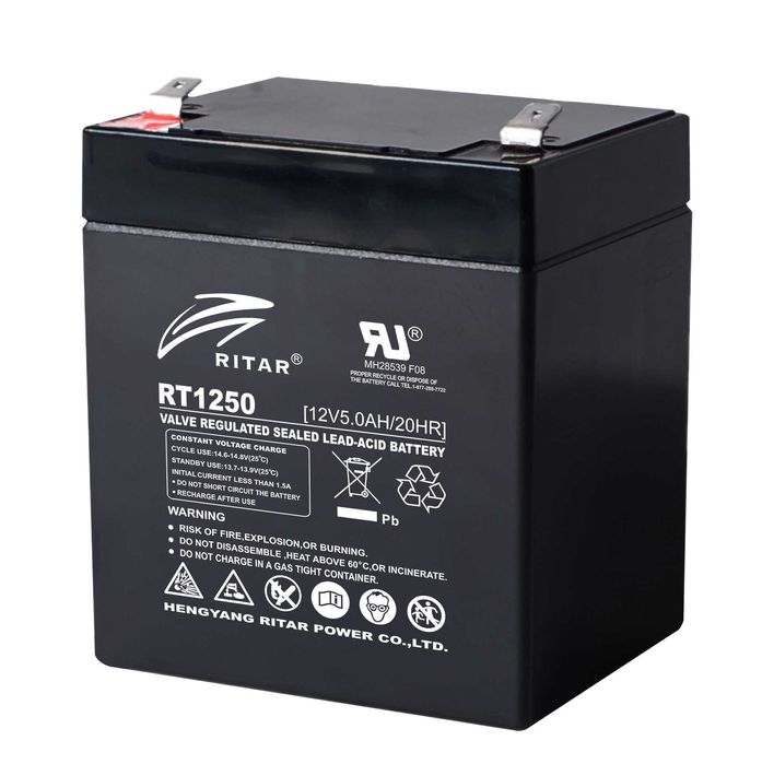 Ritar RT1250 Акумулаторна батерия 12V 5Ah 20HR нова