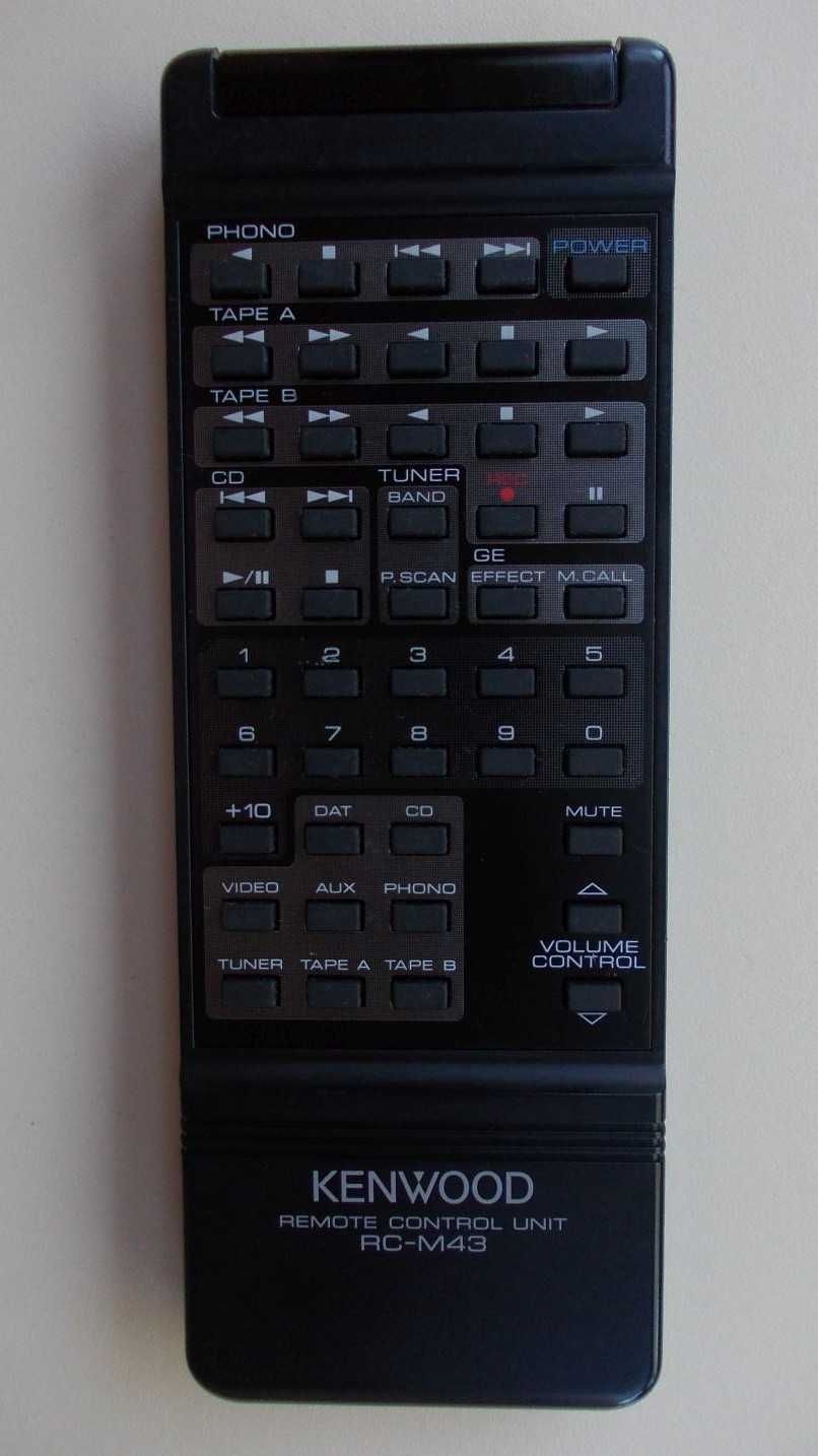 Kenwood Kca-r6a Rc-c3 Rc-f0320e Rc-m43 remote control