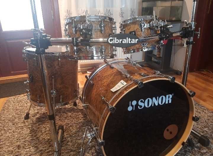 Sonor Prolite Chocolate Burl și Premier DW collectors