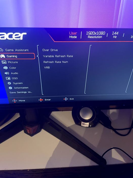 Monitor Gaming Acer Nitro