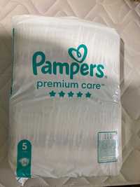 Пелени Pampers Premium Care XXL Размер 5, 11-16 кг, 74 бр.