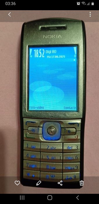 Vand telefon Nokia E50 Finlanda