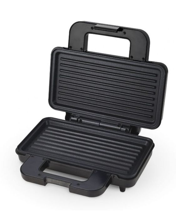 Нов сандвич-тостер Rohnson - R-2757, 1000W, 1 степен, черен/сив