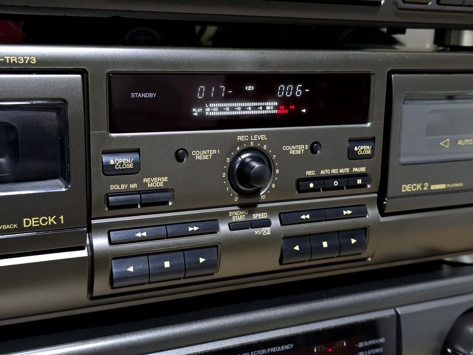 Linie audio TECHNICS,receiver sa-ex320, cd player sl-pg390, deck dublu