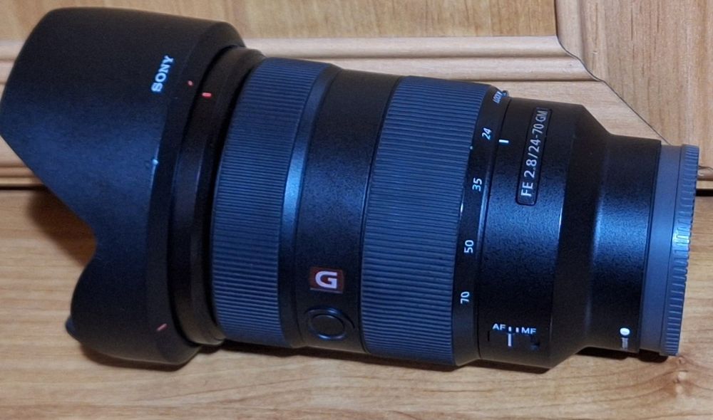 Obiectiv Sony FE 24 70 F2.8 GM ful frame E mount  pt A7 III  IV  a6500