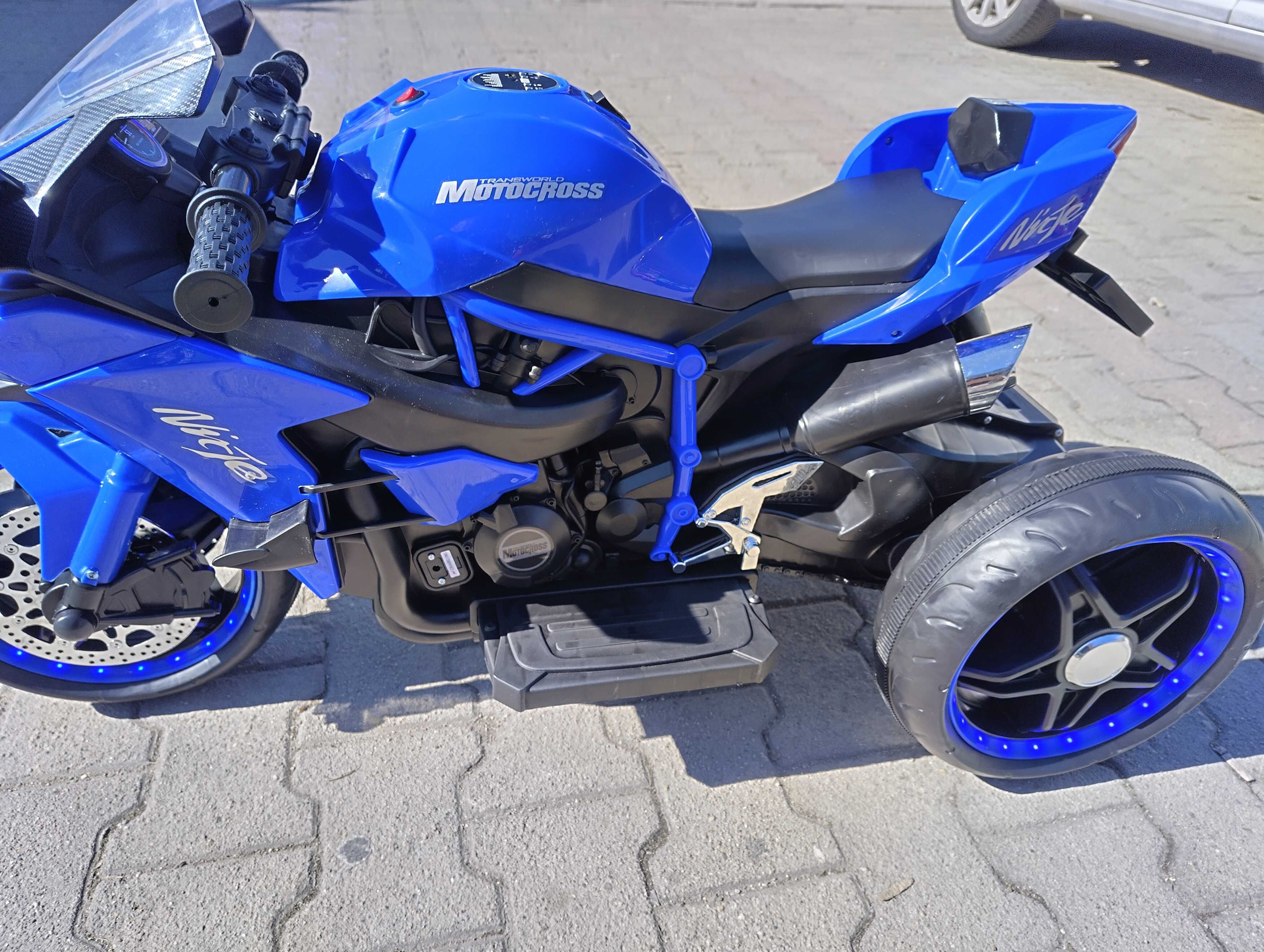 KAWASAKI акумулаторен мотор NINJA син