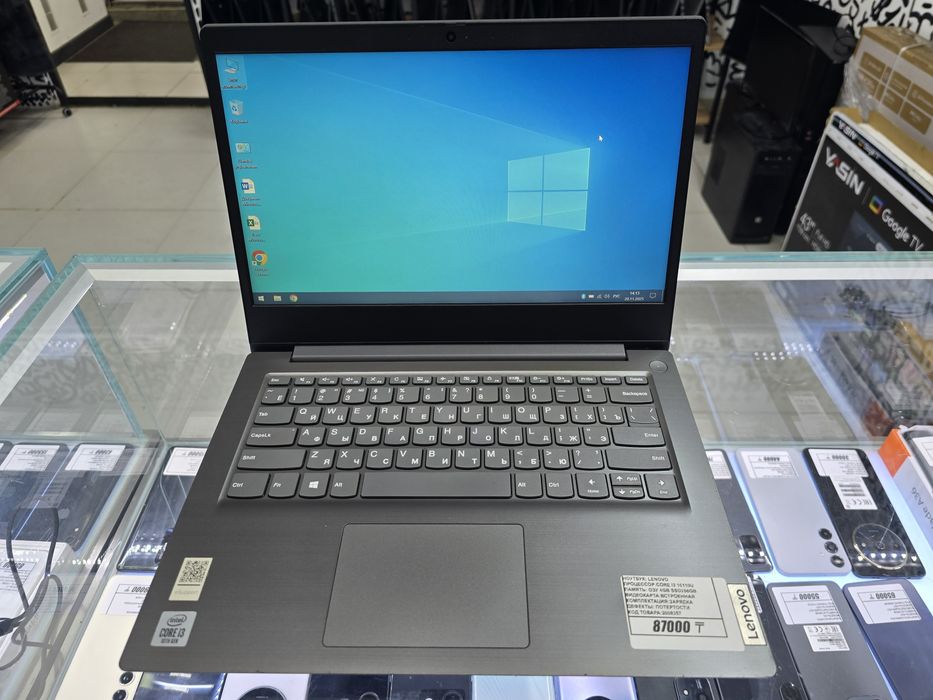 Ноутбук Lenovo core i3 10110u озу 4gb ssd256gb рассрочка Реал ломбард