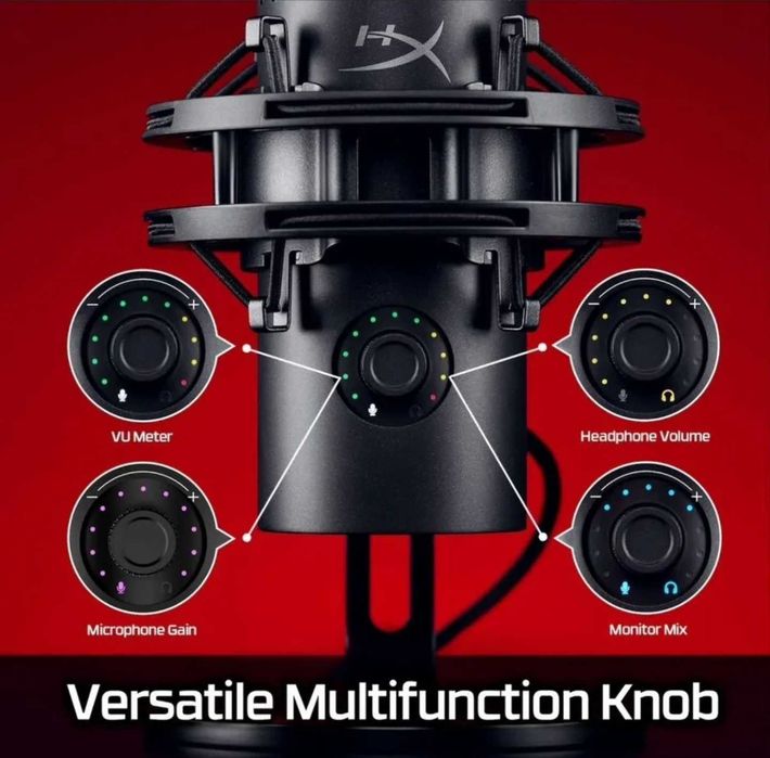 Микрофон HyperX Quadcast 2 S