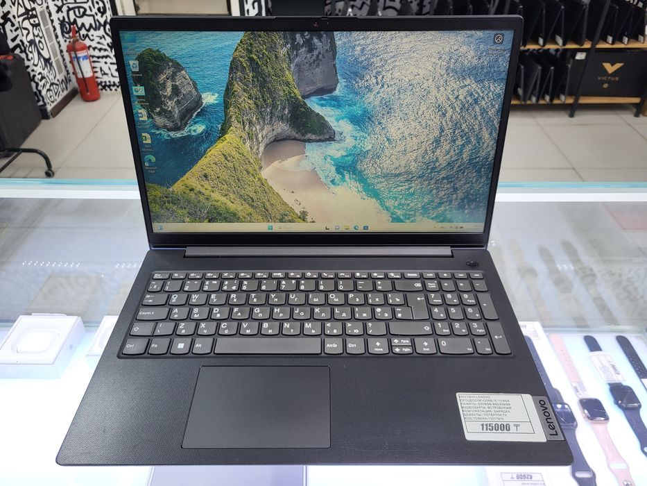 Ноутбук Lenovo core i3 1115g4 Озу 8гб ssd256gb рассрочка Реал ломбард