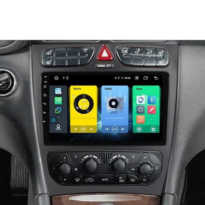 Navigatie Mercedes W203 W209 Clasa C 2000 - 2005 Garantie 2GB 4GB 8GB