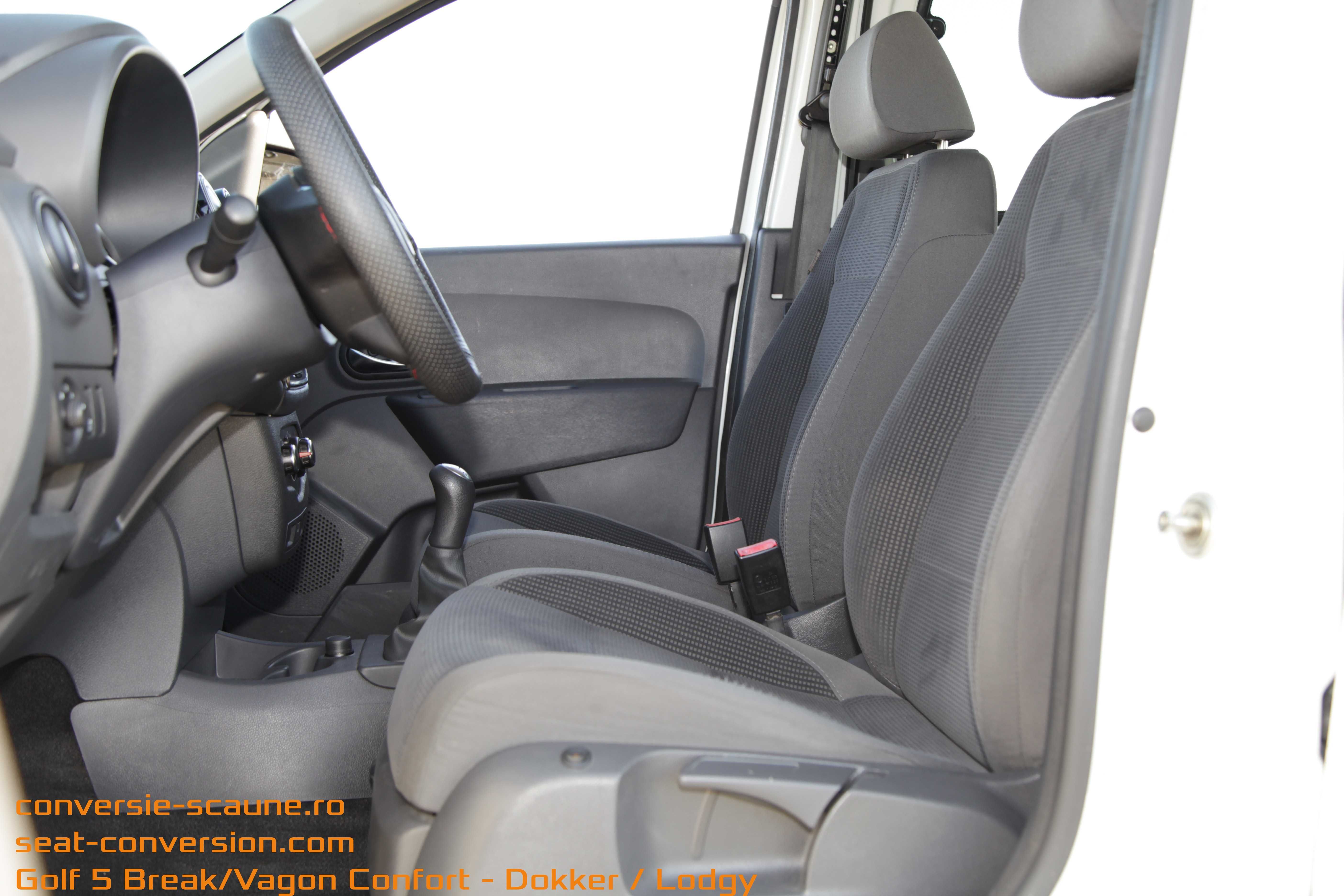 Sistem conversie scaune compatibil VW Golf 5 Break - Lodgy Dokker