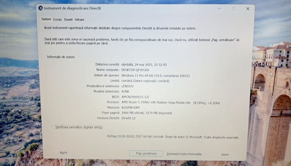 Lenovo S340-14API AMD Ryzen 5-3500U Bmg Amanet 90319