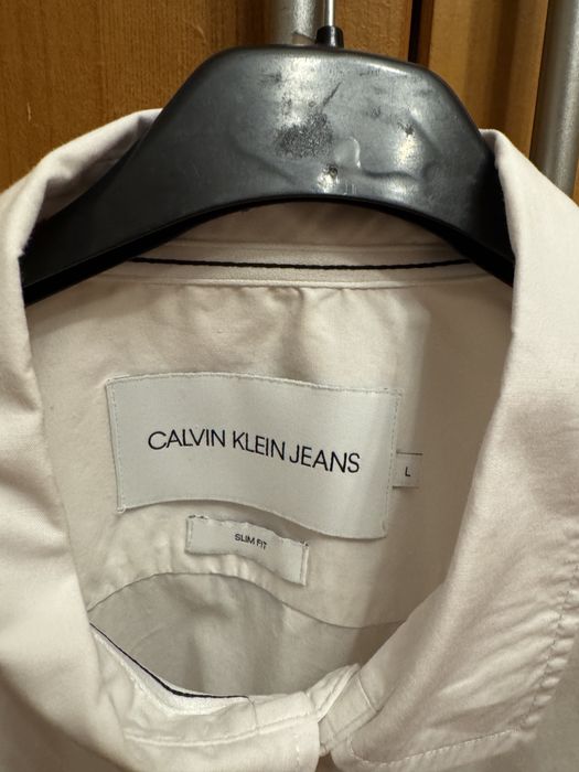 Оригинална риза Calvin Klein бяла