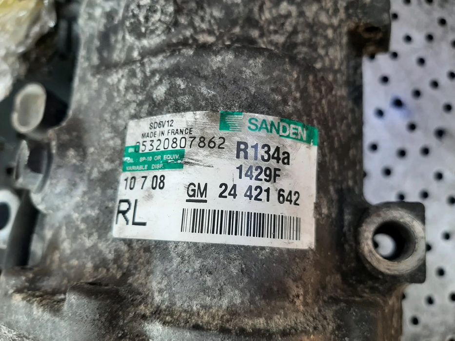 compresor clima ac 1.7 cdti z17dtr opel meriva a astra h 24421642