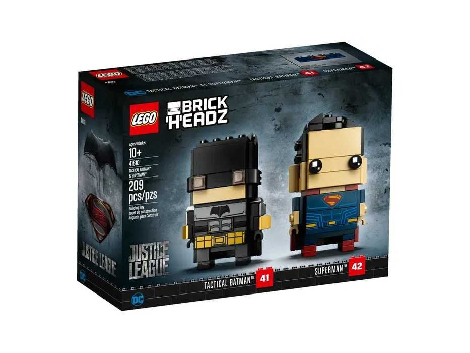 LEGO BrickHeadz DC Comics SuperHeroes Tactical Batman & Superman 41610