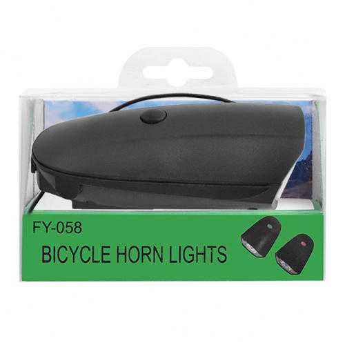 Claxon cu far pentru bicicleta, trotineta, 5 tipuri de melodii,inc usb