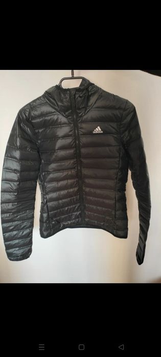 Rucsac Fjallraven și geaca Adidas XS-S femei .