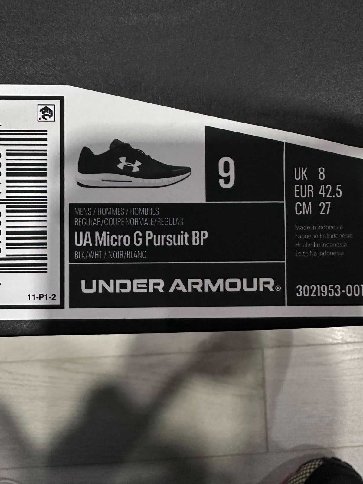 Нови Оригинални Мъжки маратонки Under Armour
