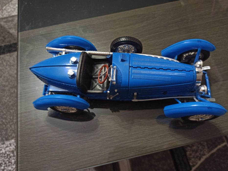 Колекционерска количка bugatti 1/ 18 ретро