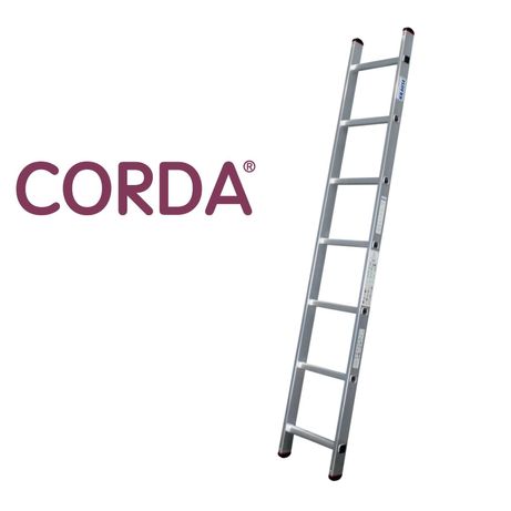Приставная лестница с перекладинами от 7 - 12 ступ. CORDA завод KRAUSE