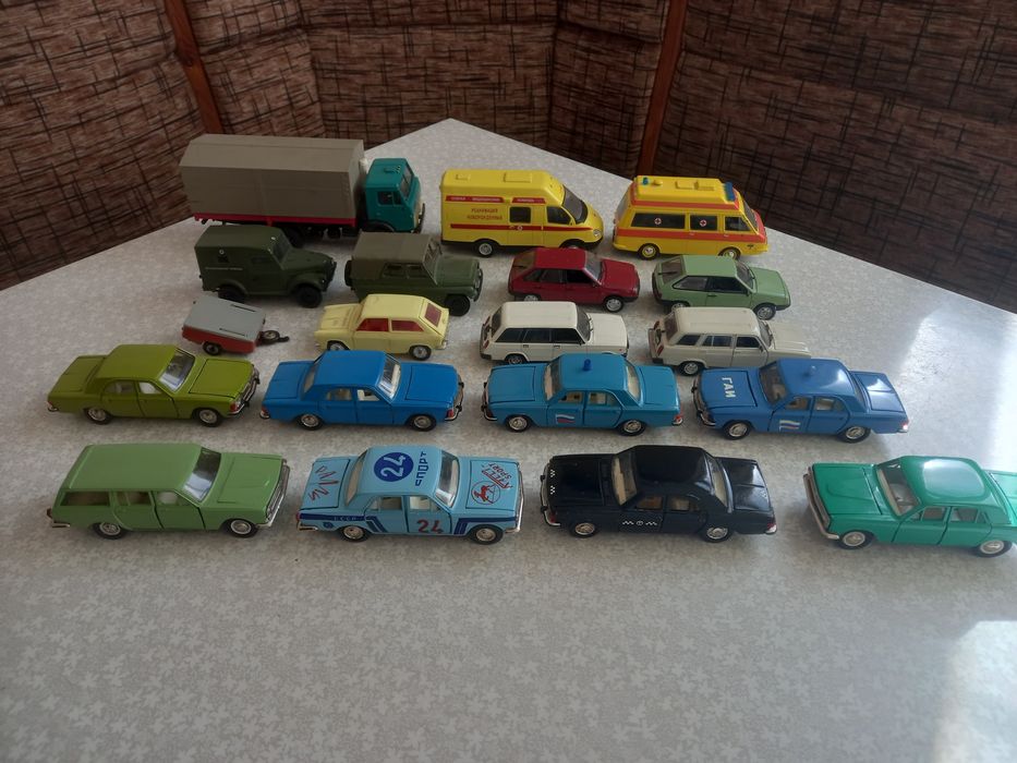 Модели и игрушки ссср 1:43