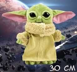 Звёздные войны Мандалорец Star Wars: Мягкая игрушка Дин Грогу 28 см