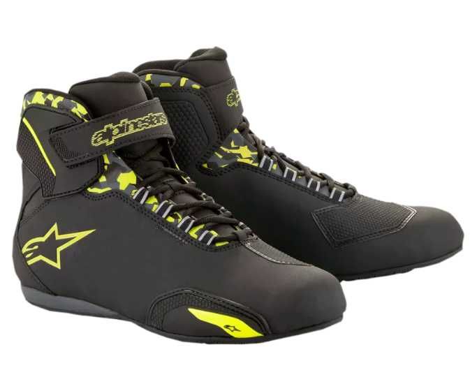 ПРОМОЦИЯ Обувки ALPINESTARS Sektor Waterproof BLACK/YELLOW Код: 40294