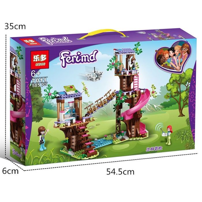 Конструктор Friends спасителна база - 585 части