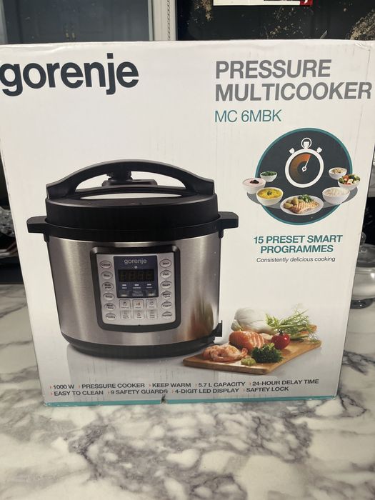 Gorenje Aparat multicooker smart mancare sanatoasa rapida 6 liri nou