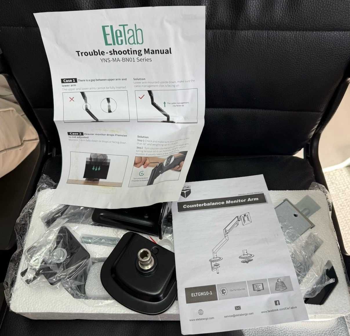 Стойка за монитор EleTab ELTGM10-1 Counterbalance Monitor Arm 32