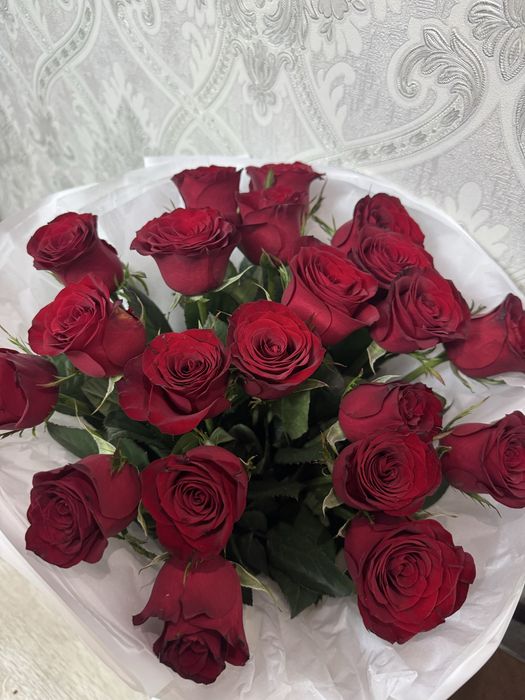 Цветы сегодняшний свежий