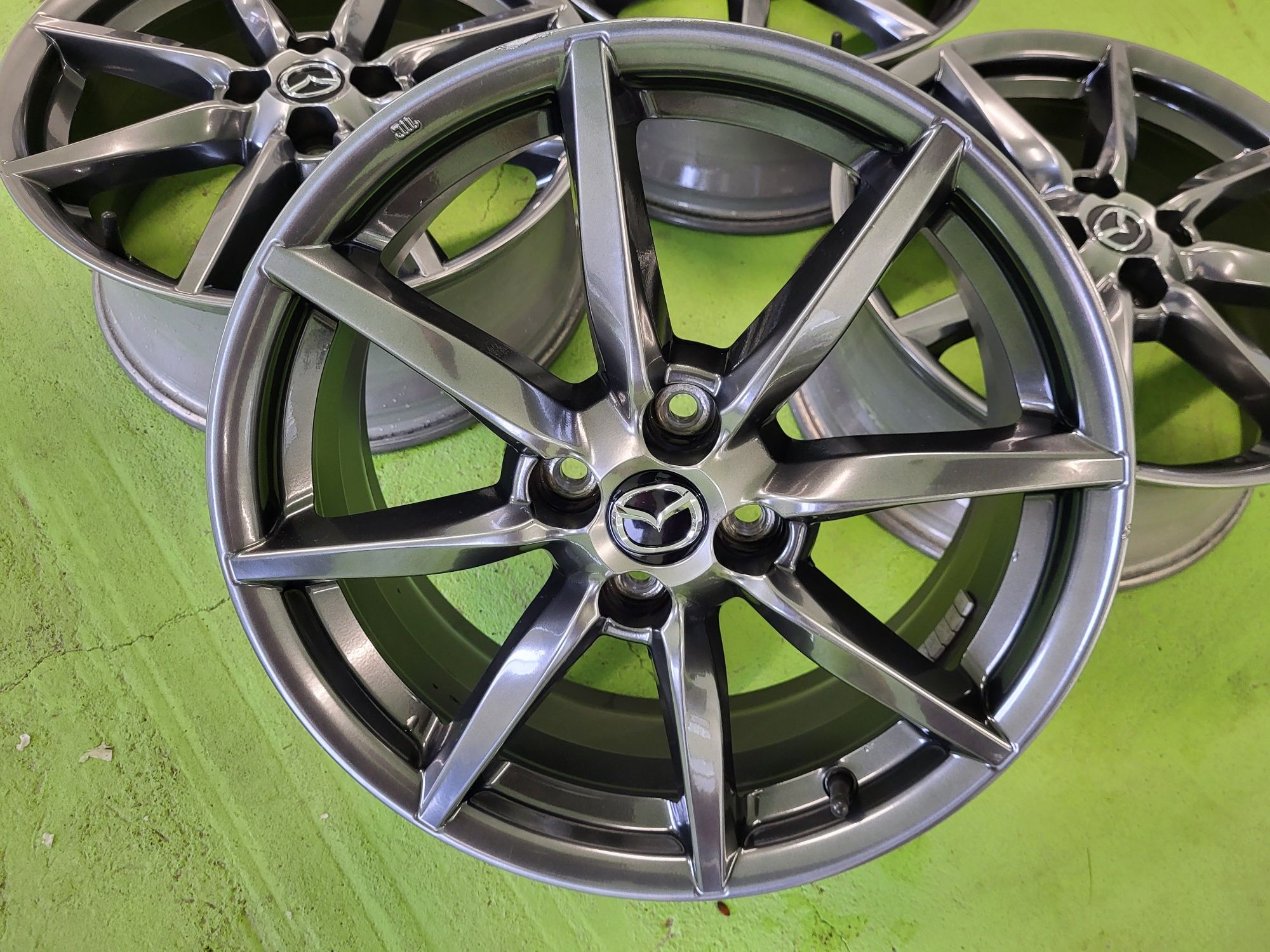 17 4x100 Mazda лети джанти 4х100 мазда