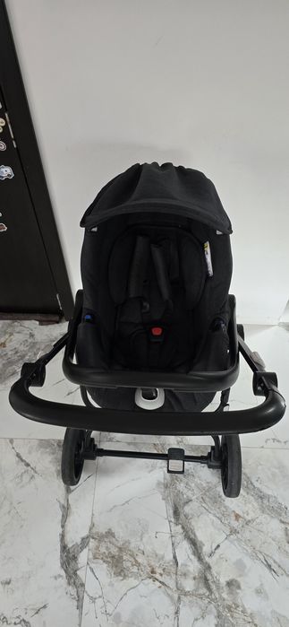 Тъмно сива Бебешка количка Cam Sport