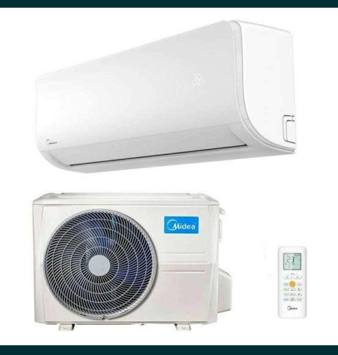 Кондиционер Midea модель Alba12+Инвертер+Low voltage105-265V+Доставка