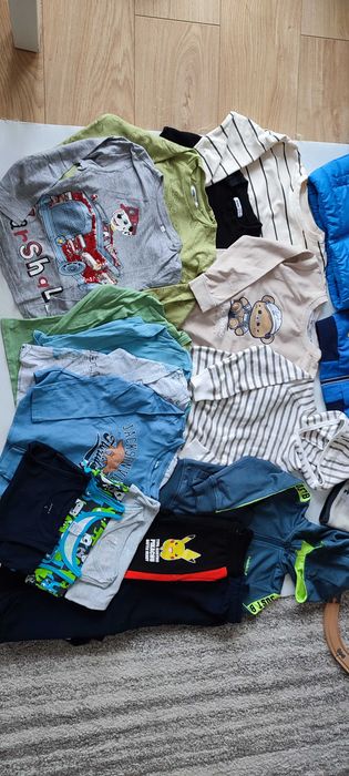 Лот дрехи якета за момче 110 H&M,Name it,Zara,sinsay