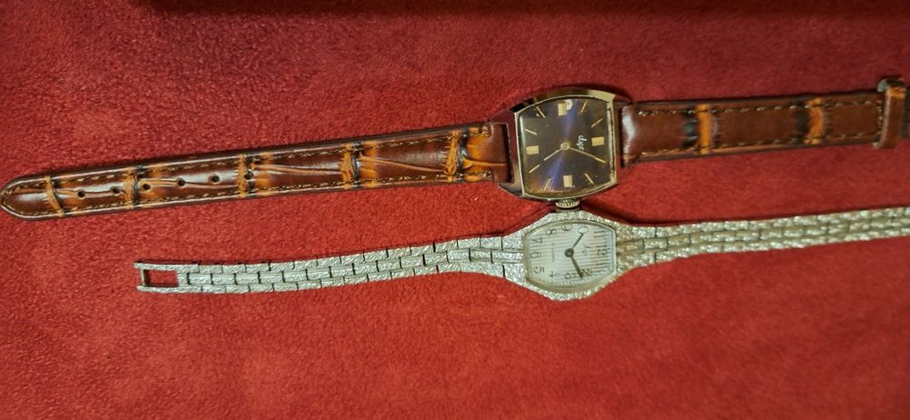 Set 2 ceasuri dama, mecanice, rusești, Luch!