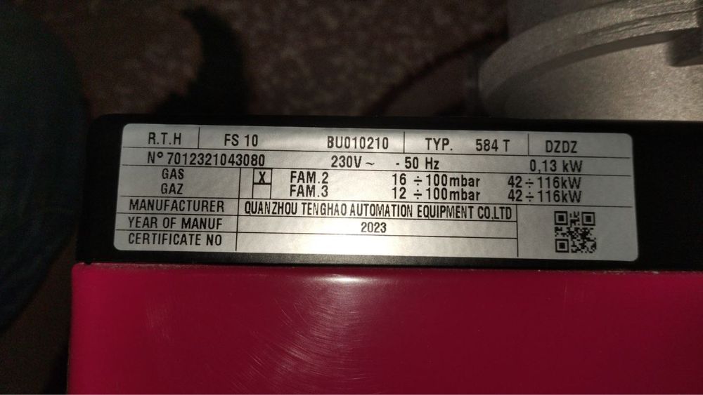 ИТАЛЬЯНСКАЯ!!! газовая горелка Riello FS10