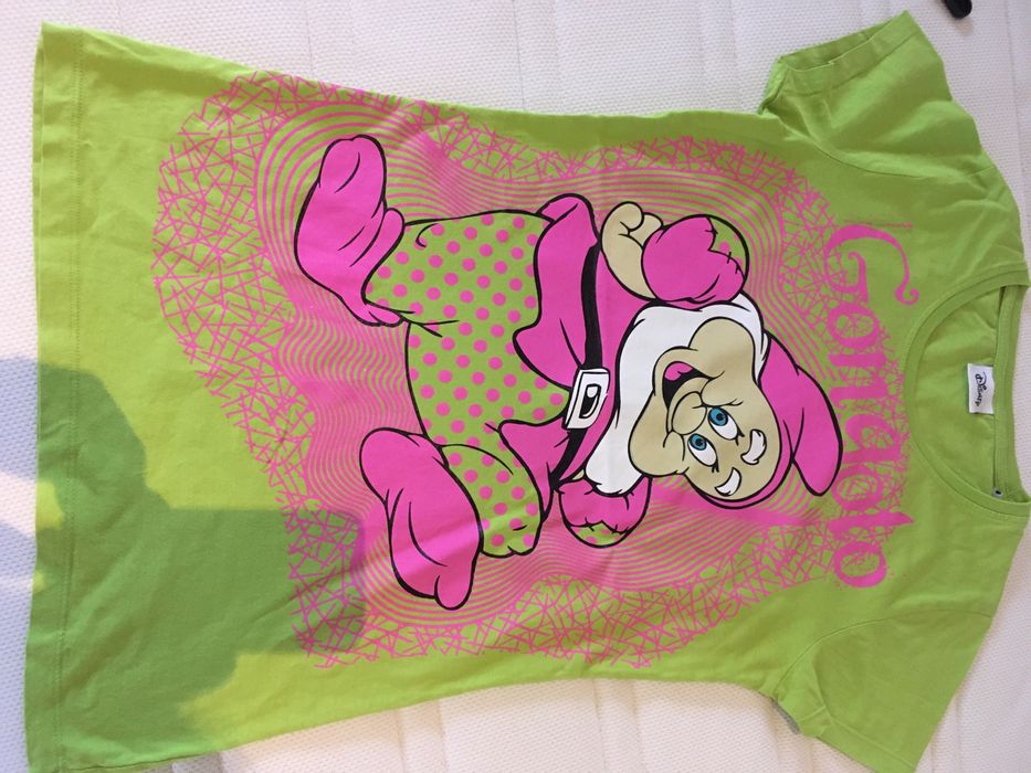 tricou din bumbac, vernil, Disney