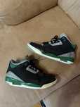 Jordan 3 Green Glow 44 Номер