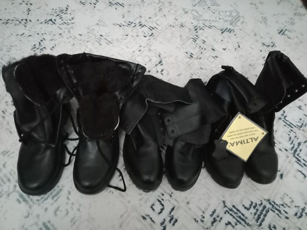 Продам 3 новые берцы 1 зим, 2 летние