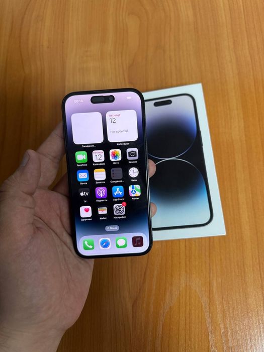 Apple Iphone 14 Pro 256GB Black Original ZP/A Karobka Holati Yaxshi