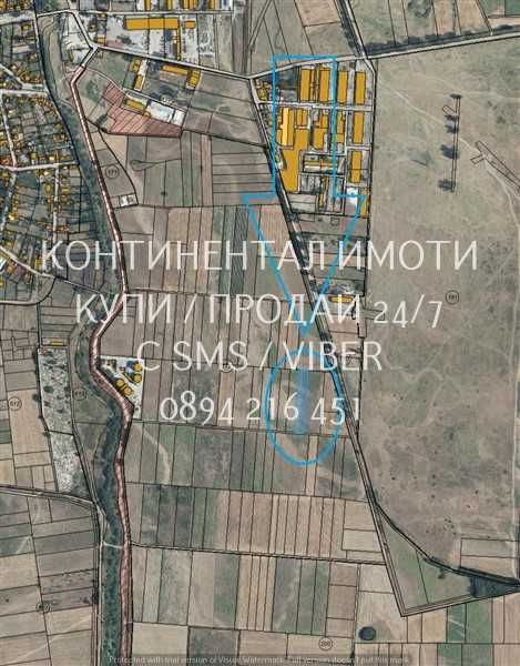код 63024. Поземлен имот 3дка - нива  на втора линия от път