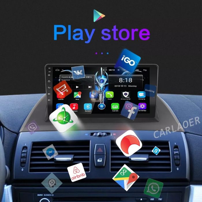 Navigatie BMW X3 E83 ( 2004 - 2012 ) 4GB Garantie Camera Marsarier