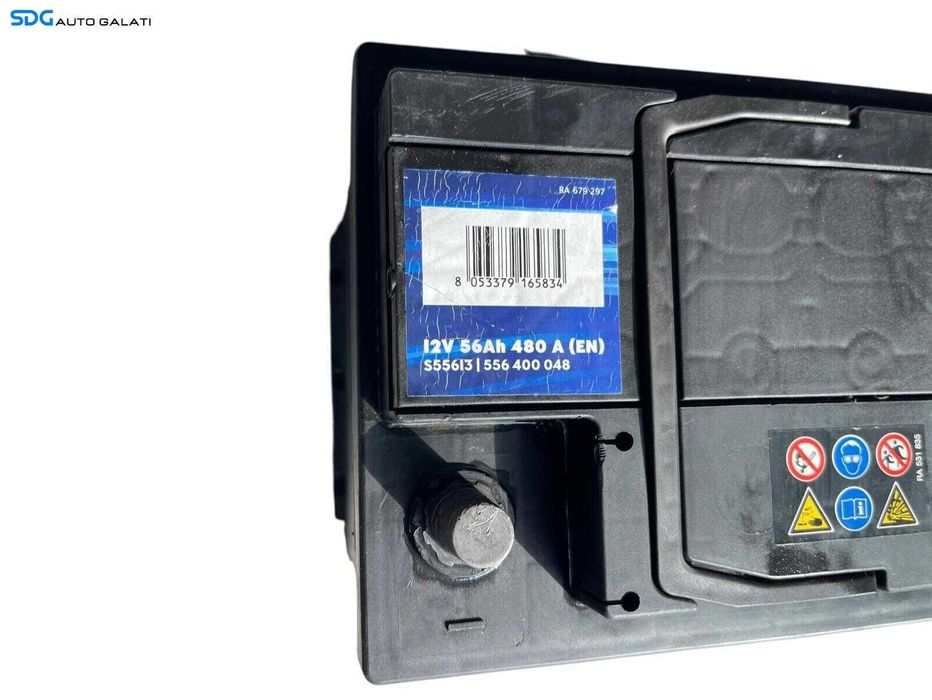 Baterie Acumulator Auto 56AH 480A ERA 556400048 S55613 Volkswagen Audi Seat Skoda Ford Opel Toyota BMW Mercedes Renault Peugeot Dacia [B4489]