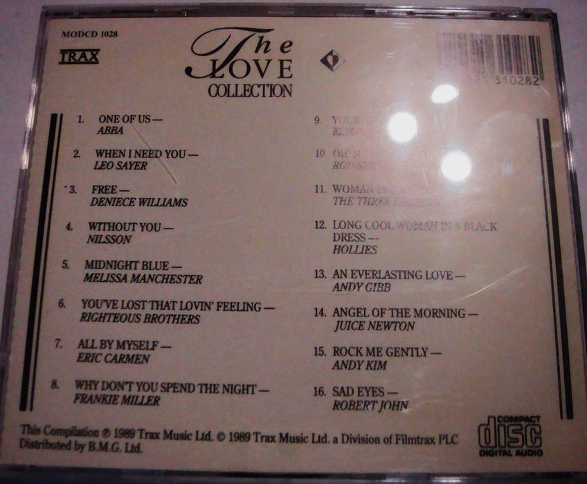 "The love collections"- шест компакт диска