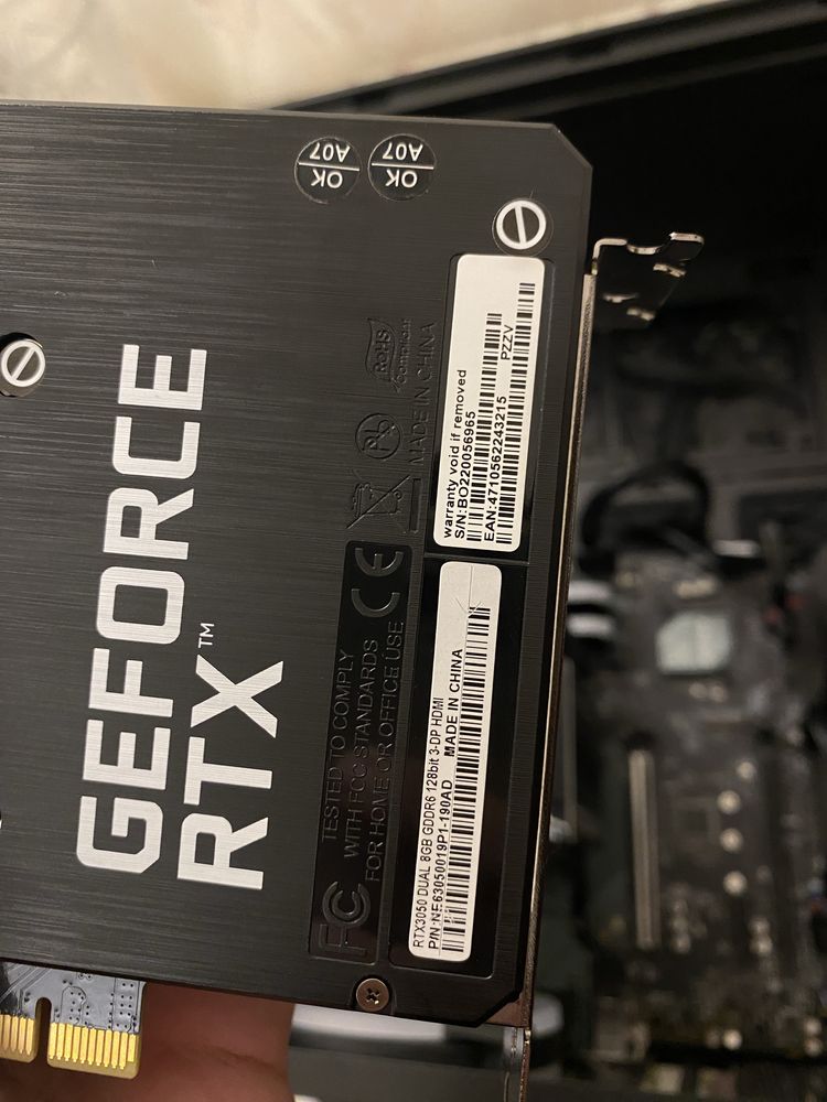 Игровой Пк i5 12400 rtx3050